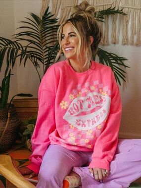 Krista Horton x Slyfox Threads Hot Mess Express Sweatshirt - XL